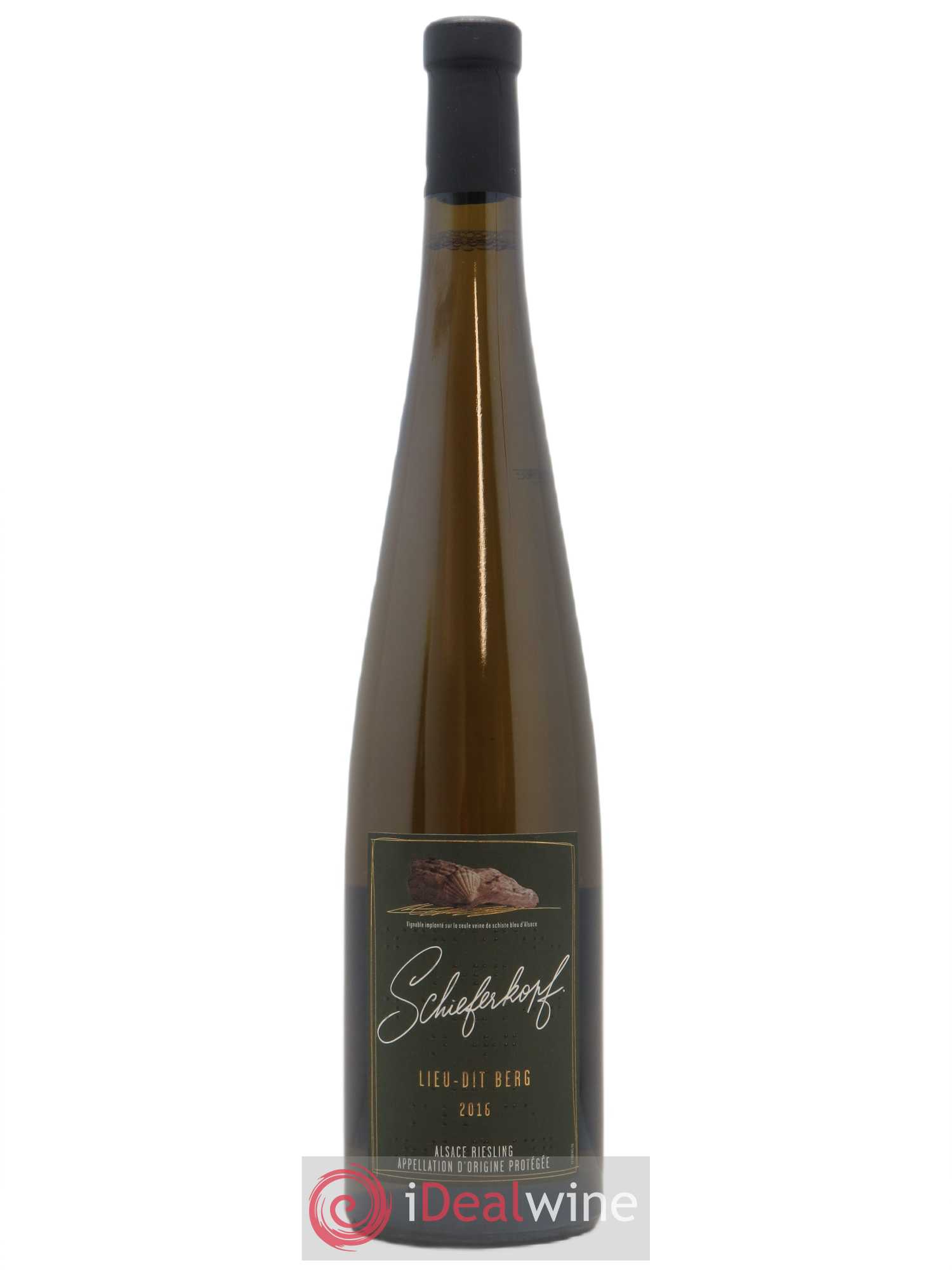 Riesling Lieu-dit Berg Schieferkopf - Chapoutier  2016 - Lot de 1 Bouteille