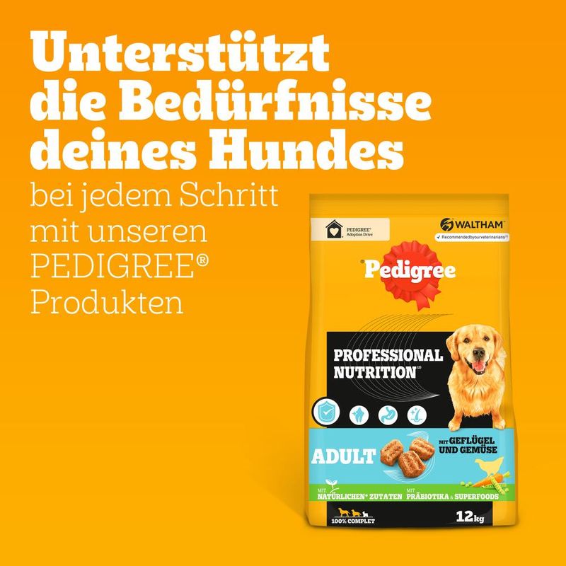 Pedigree Professional Nutrition Adult mit Geflügel & Gemüse