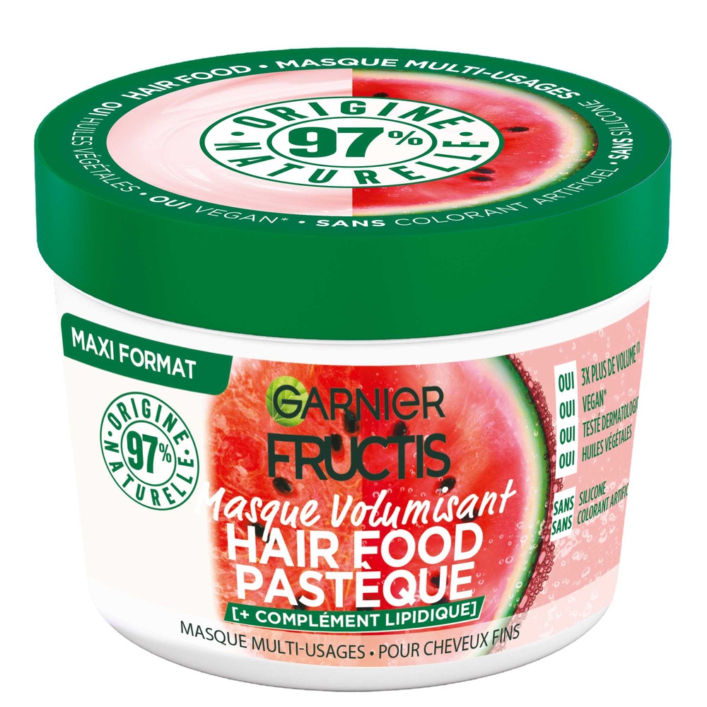garnier Fructis Hair Food Masque multi-usages repulpant à la pastèque
