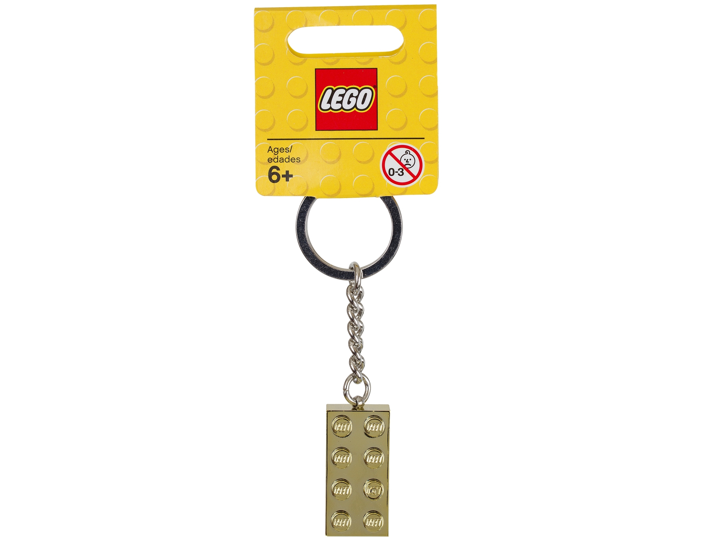 LEGO® Schlüsselanhänger Goldener Stein 850808