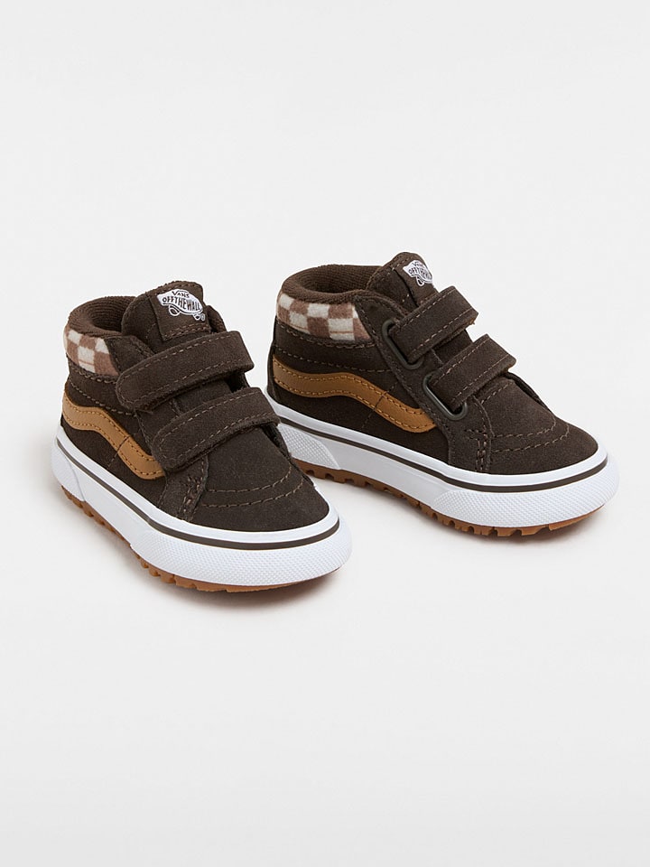 Vans Leder-Sneakers in Braun günstig kaufen