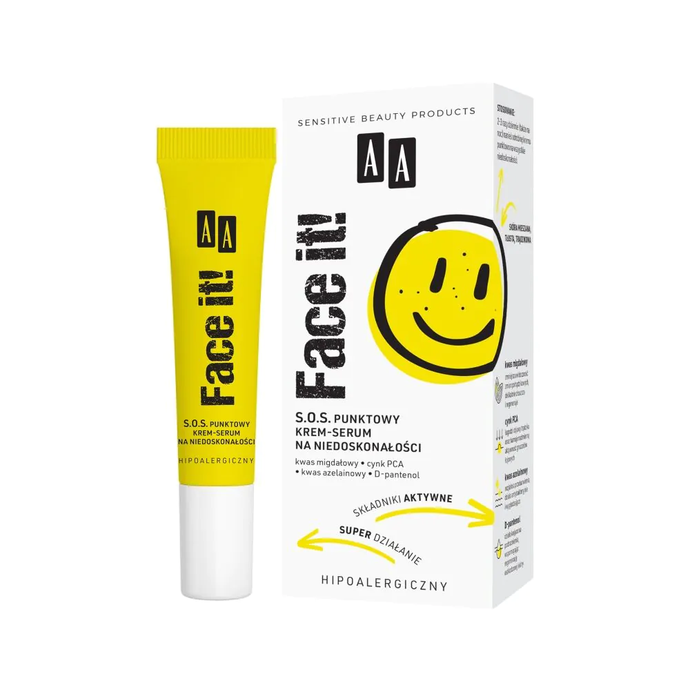 AA Face It! SOS krema-serum za akne protiv nepravilnosti