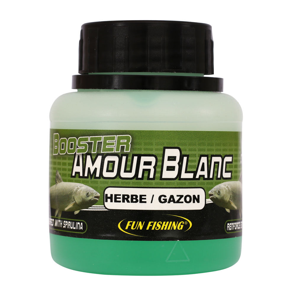 Fun fishing carp booster 100 ml grass grass