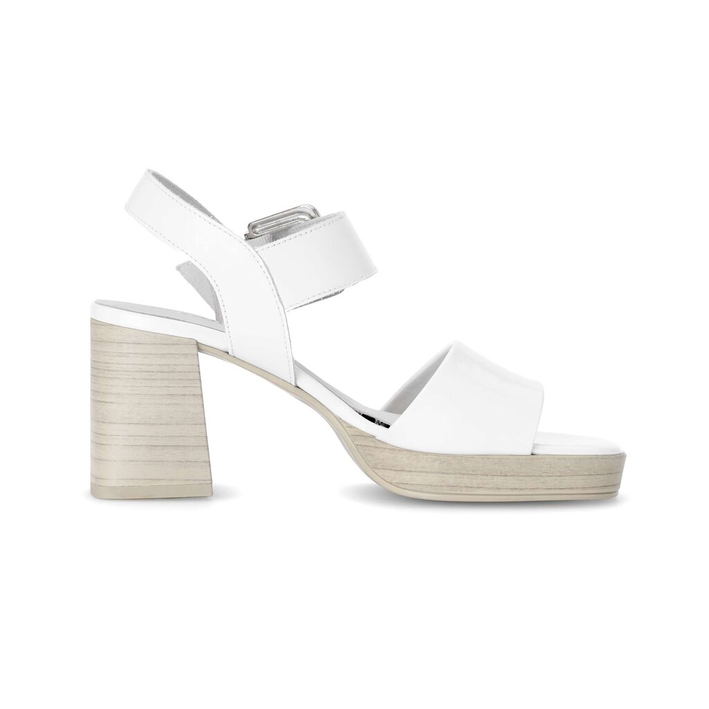 Gabor fashion Plateau Sandale weiß