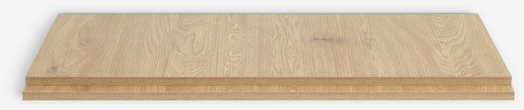 Étagères RABERG pour armoire RABERG 200, lot de 2, coloris chêne chaud
