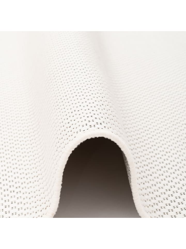 Pergamon In & Outdoor Teppich Flachgewebe Valencia Mix in Creme günstig kaufen