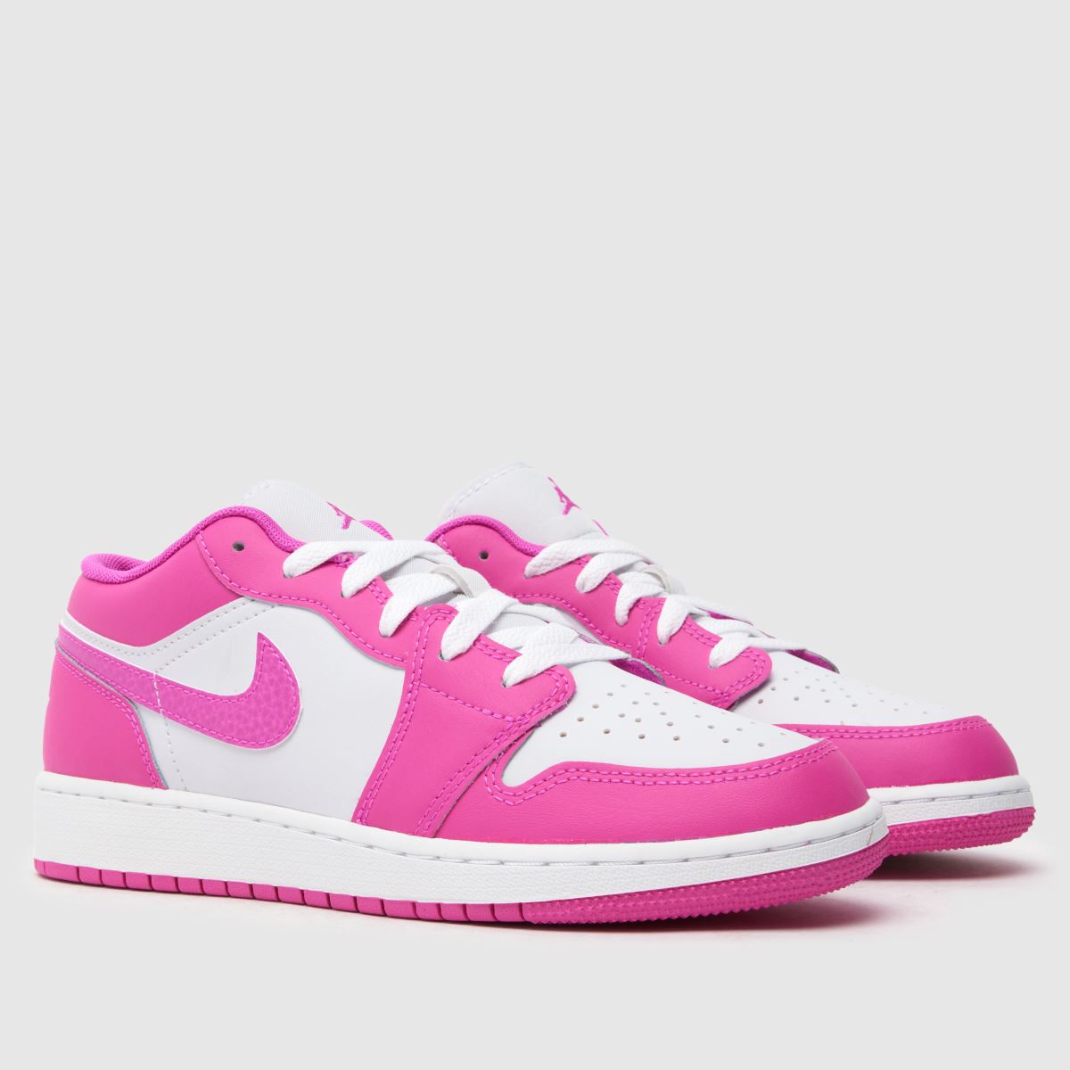 Nike Jordan 1 Low Lány Cipő Rózsaszín Többszínű