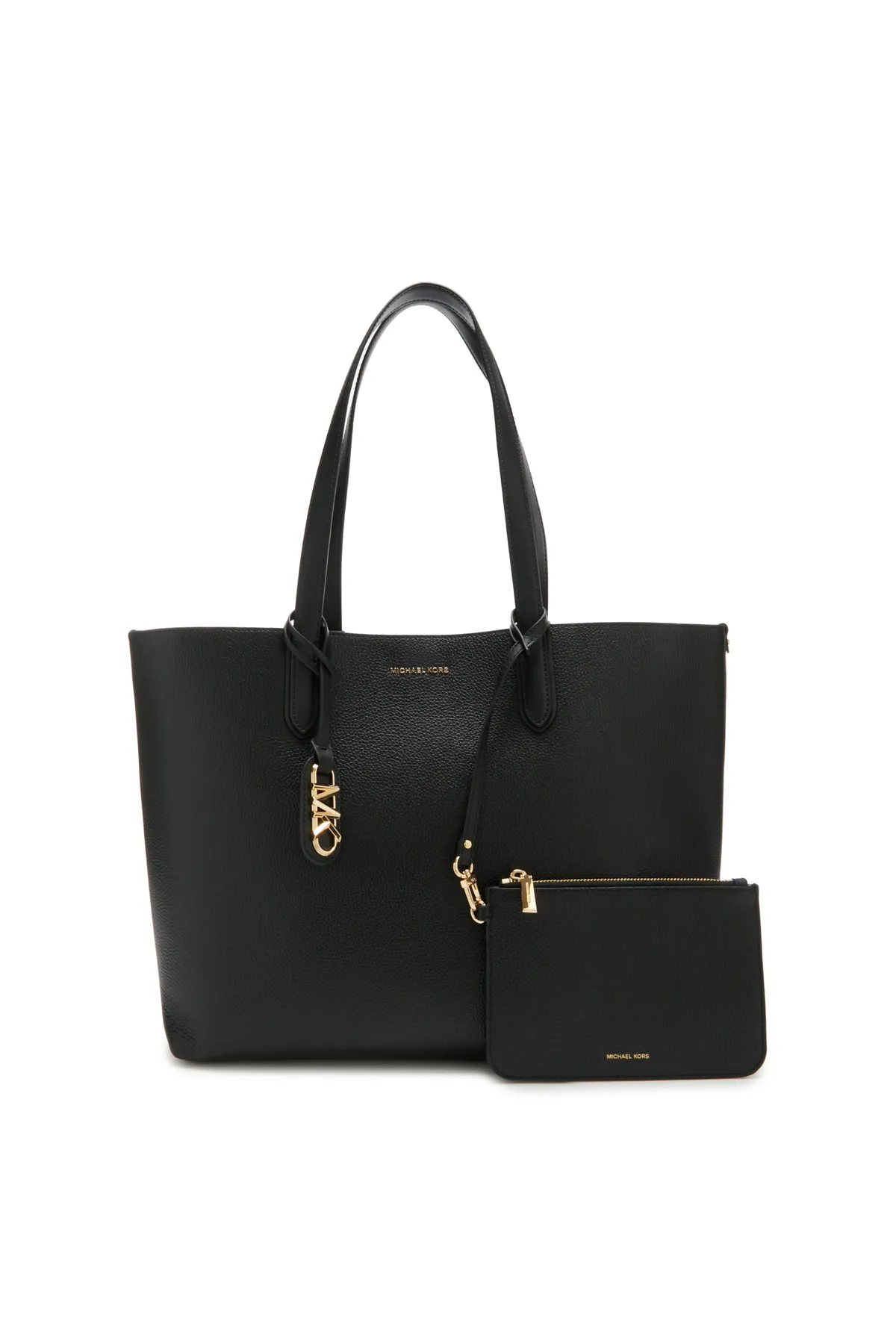 Michael Kors  Eliza Zwarte Leren Shopper 30F3GZAT4T-001