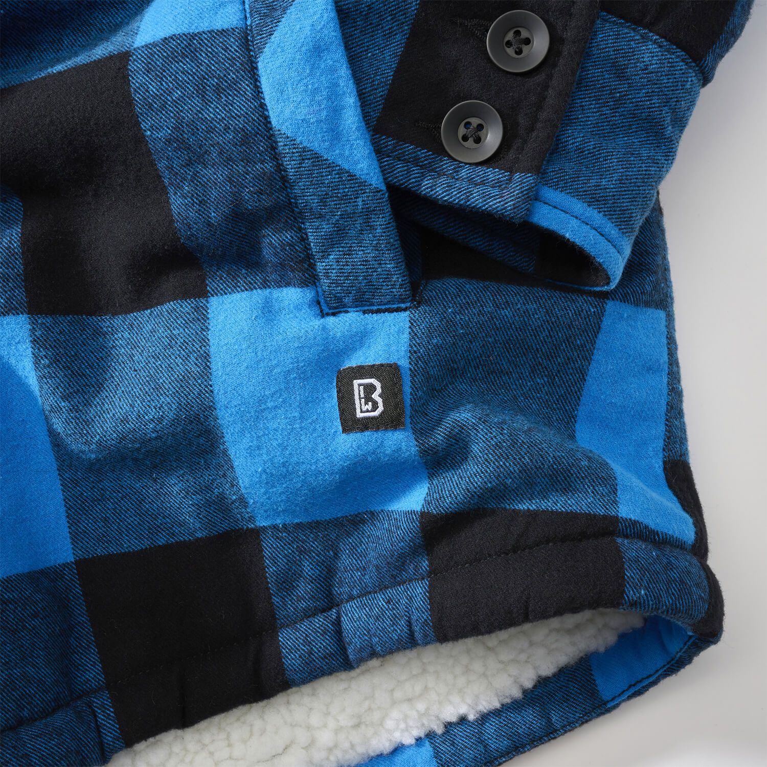 Hooded Lumberjacket mit Teddyfutter