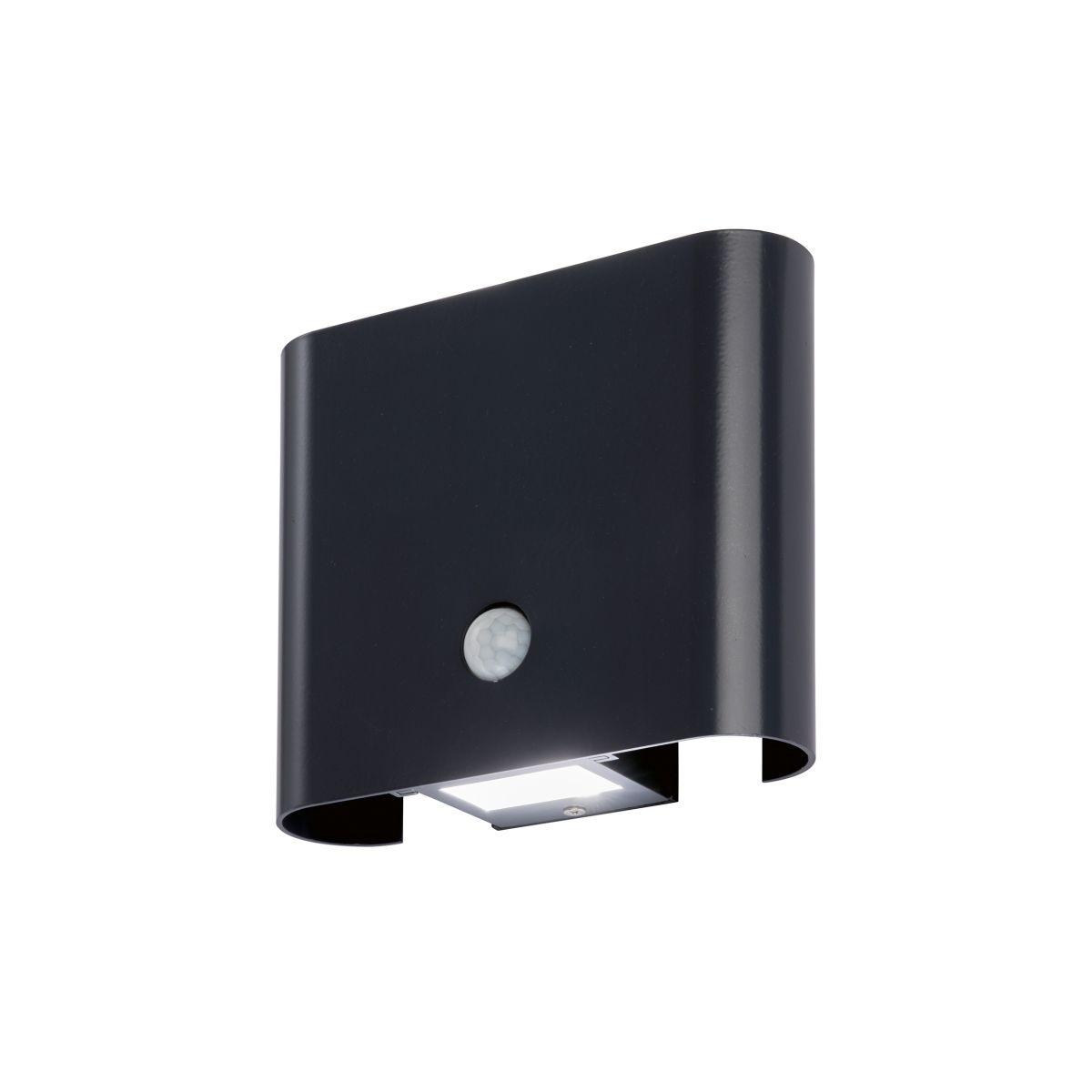Fischer & Honsel Akku Wandlampe Magnetics Schwarz 18 x 15 cm