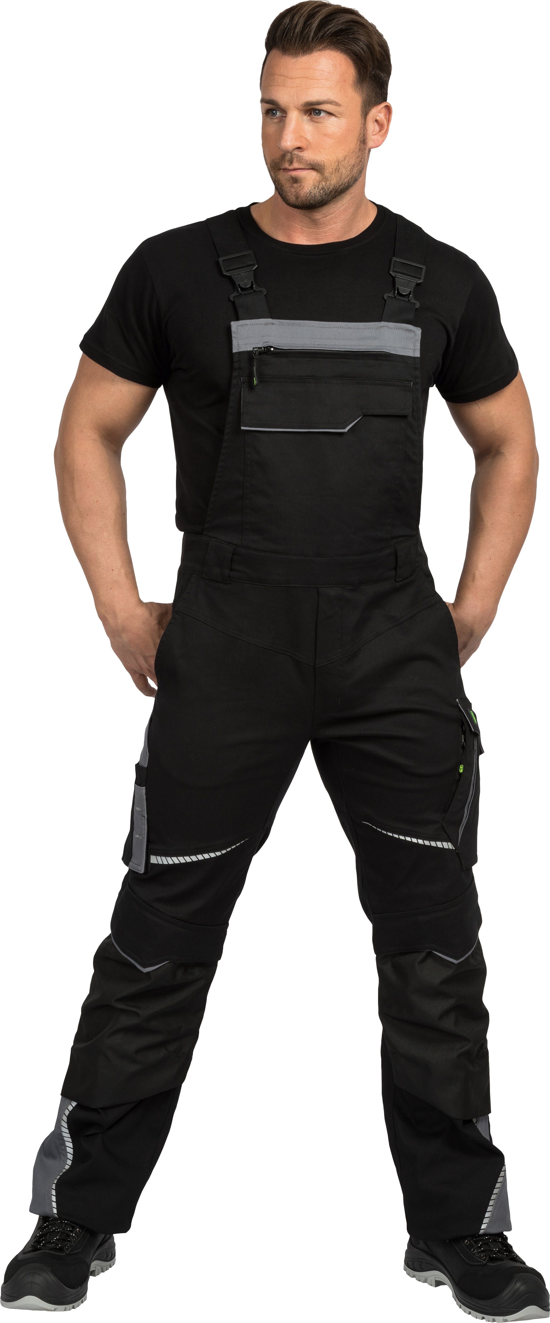 Leibwächter Arbeitslatzhose Herren Flex-Line Latzhose
