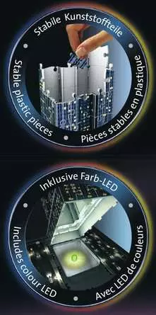 Ravensburger Empire State Building bei Nacht