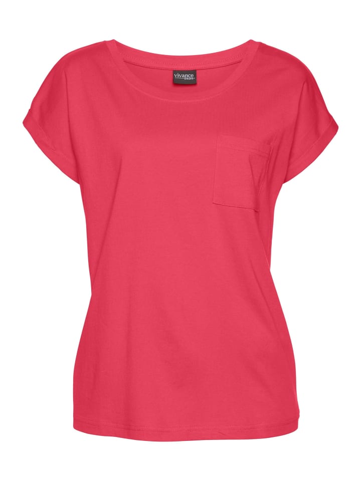 VIVANCE DREAMS Shorty in mauve-dunkelblau-geblümt günstig kaufen