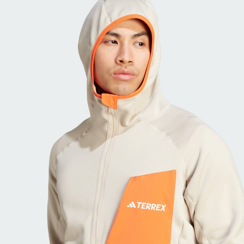 adidas TERREX Xperior Medium Hooded Fleecejacke Fleecejacke Herren