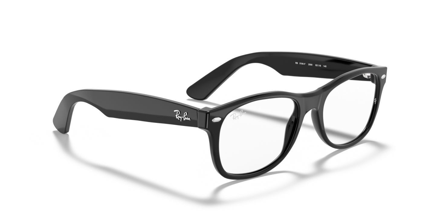 NOILE OPTICE WAYFARER - Negru lustruit
