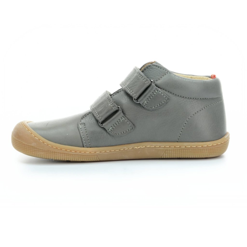Koel4kids Don Middle Grey M002.101-411 graue Barfuß-Stiefeletten