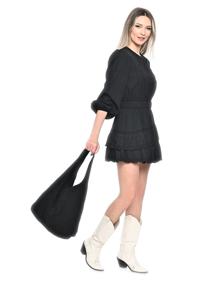 Anna Luchini Shopper in Schwarz günstig kaufen onesize