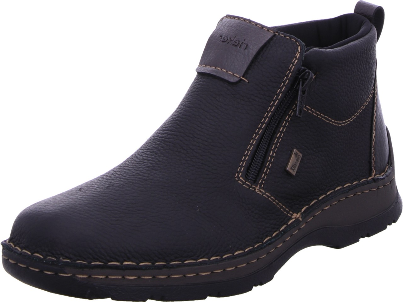 RIEKER Stiefeletten schwarz