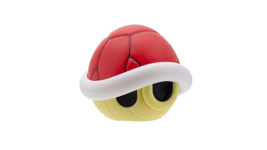 Mario Kart roter Panzer Leuchte mit Sound