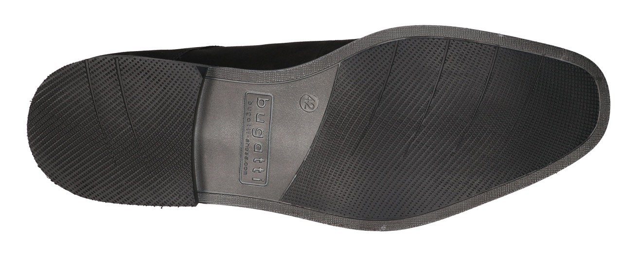 bugatti Schnürschuh mit seitlichem Logoschriftzug