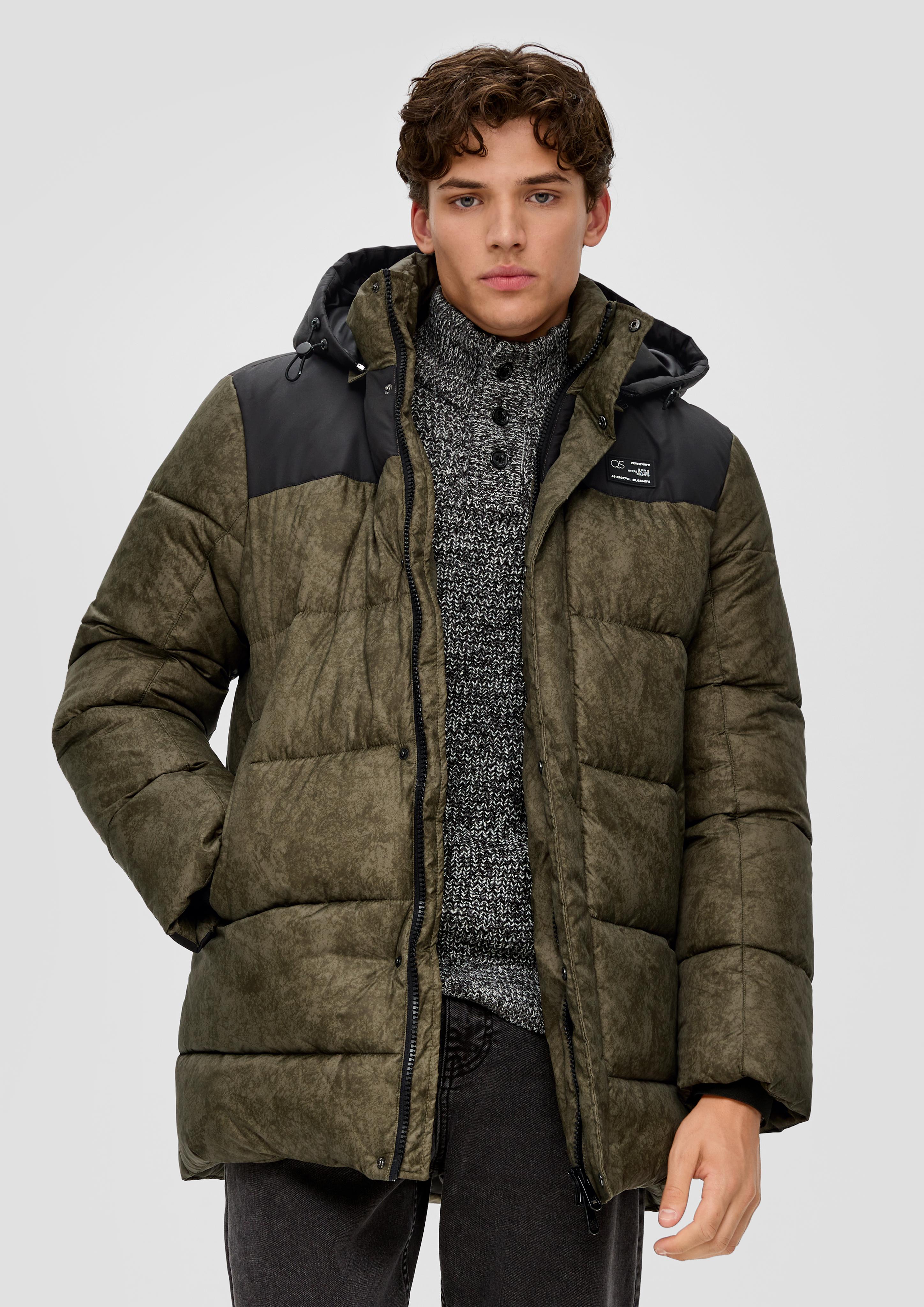 Steppjacke in Colour Blocking-Optik  2133568-79A0