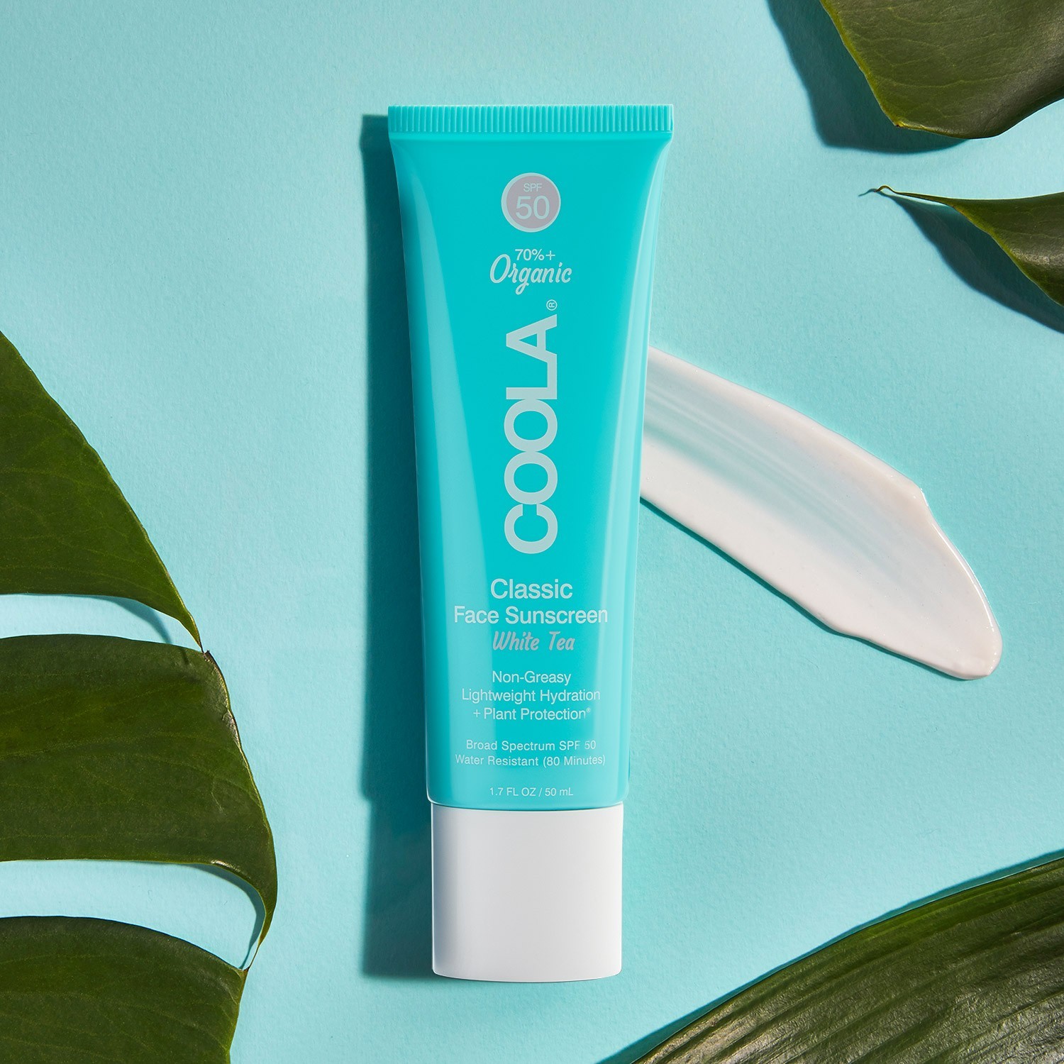 Coola losion za sunčanje lica SPF50 s bijelim čajem