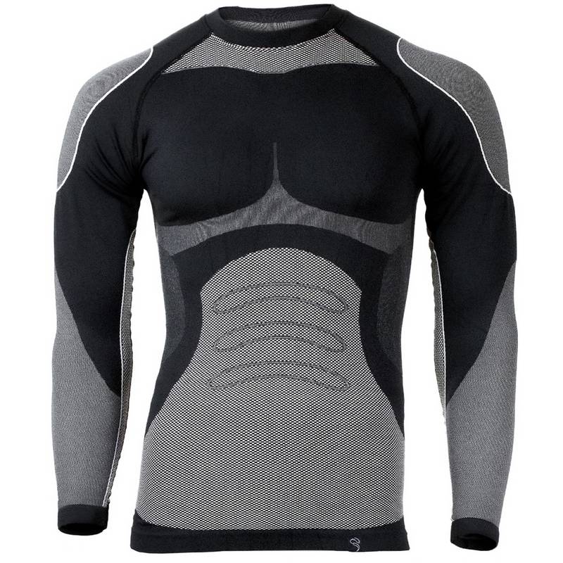 Black Snake Seamless Hemd Python Funktionsshirt Herren
