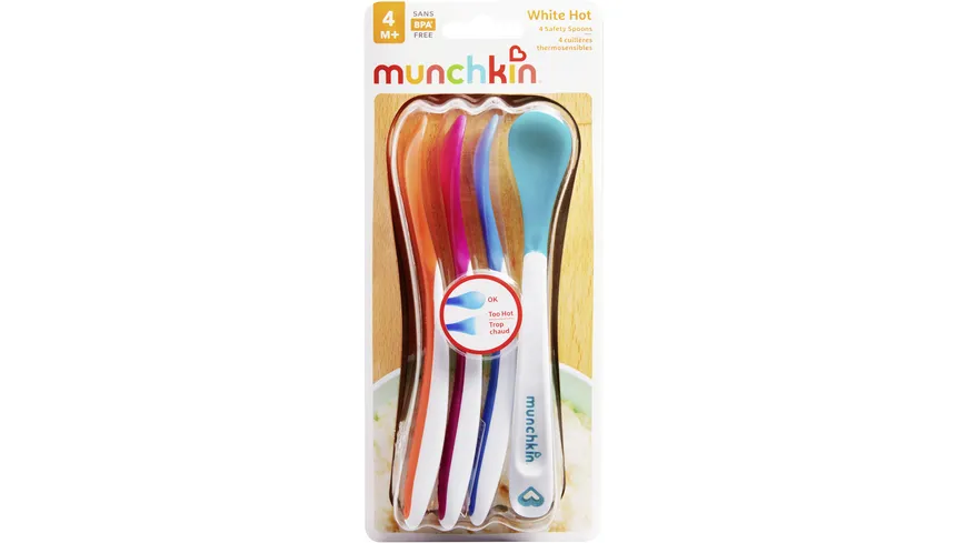munchkin Löffel mit Wärmesensor