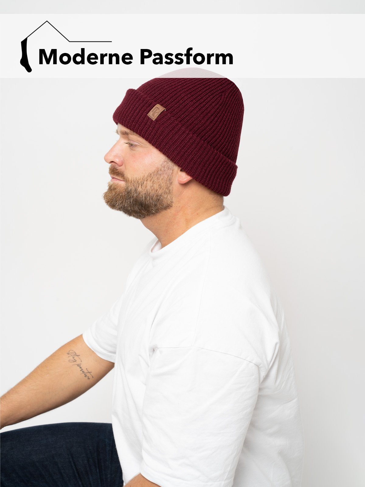 HomeOfSocks Beanie Beanie Mütze Damen Herren THINSULATE Wasserdichte Fleece Warm Winter mit Umschlag
