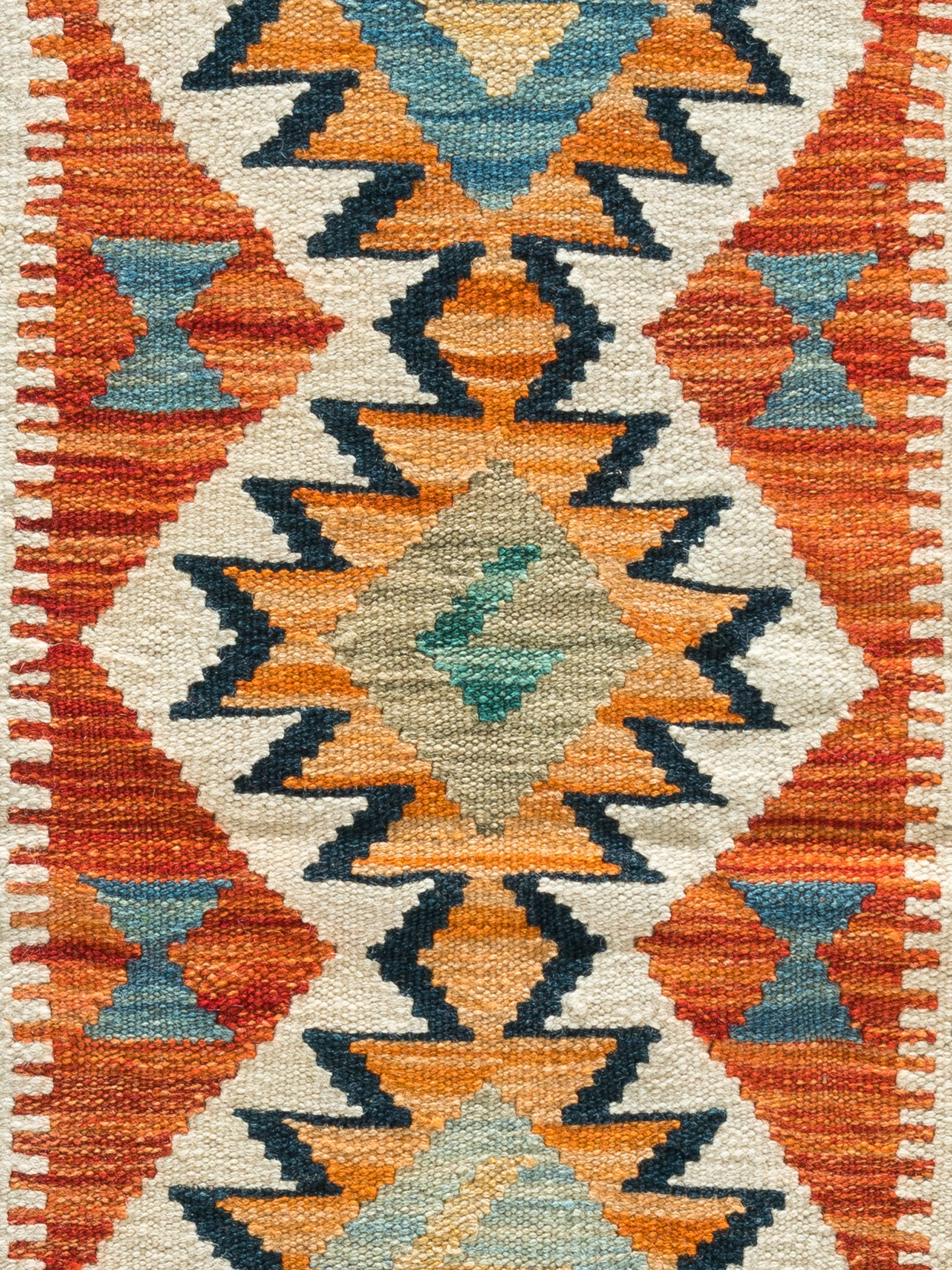 Afghan Kelim ca. 81 x 190 cm, Unikat / Einzelstück