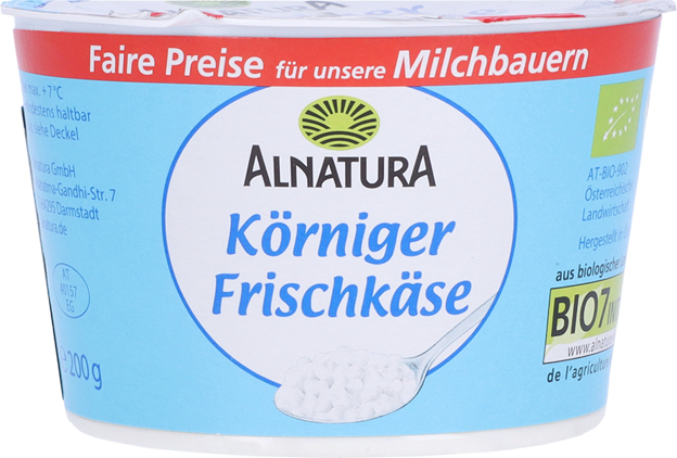 Alnatura Bio Körniger Frischkäse