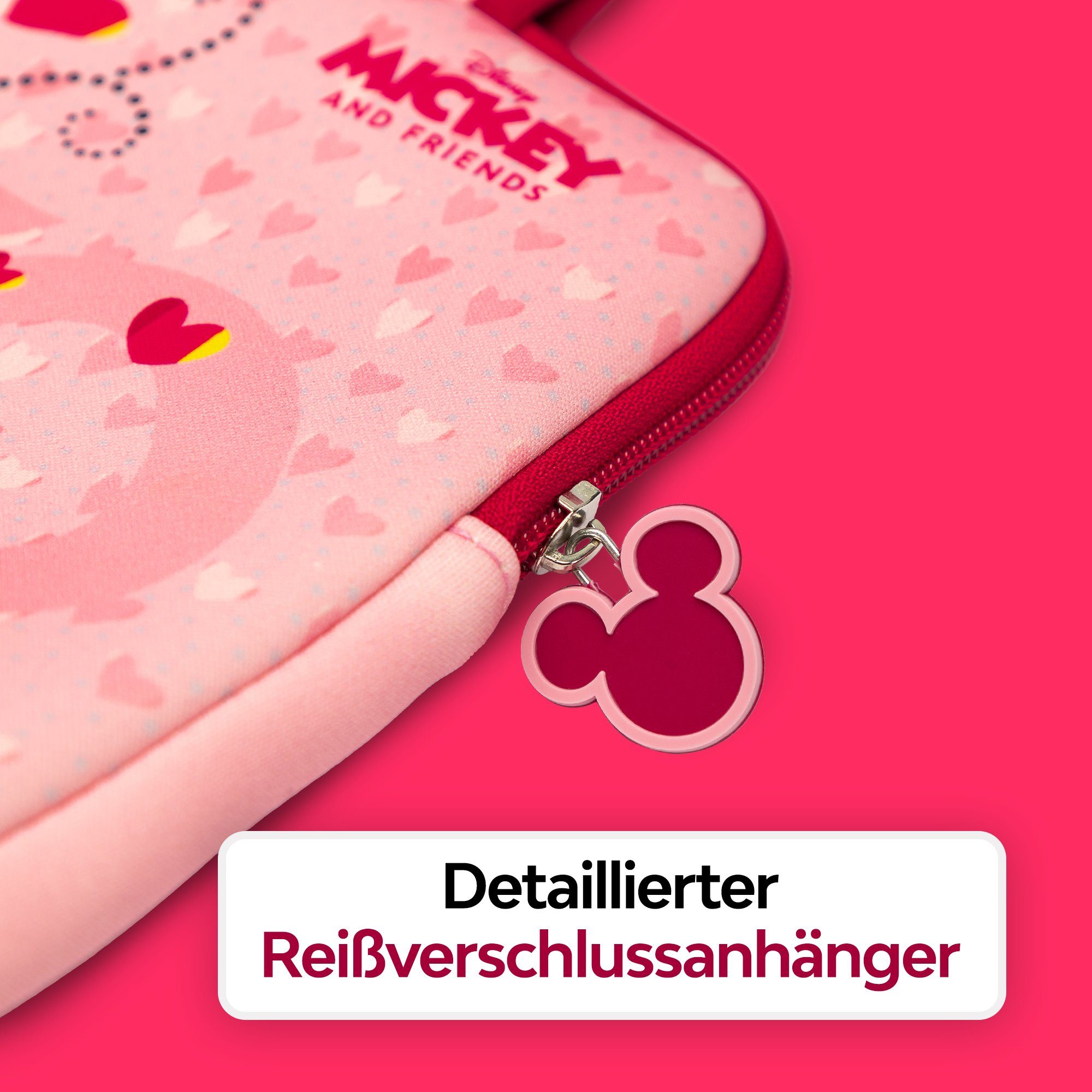 Pebble Gear Tablet-Hülle  Mickey & Minnie Mouse Kinder-Tasche, für Tablets, Spielzeug, Nintendo Switch