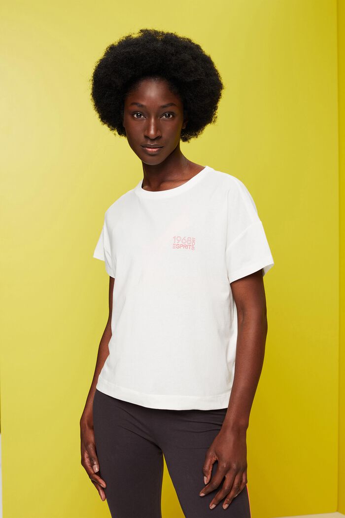 T-Shirt mit Logo-Print