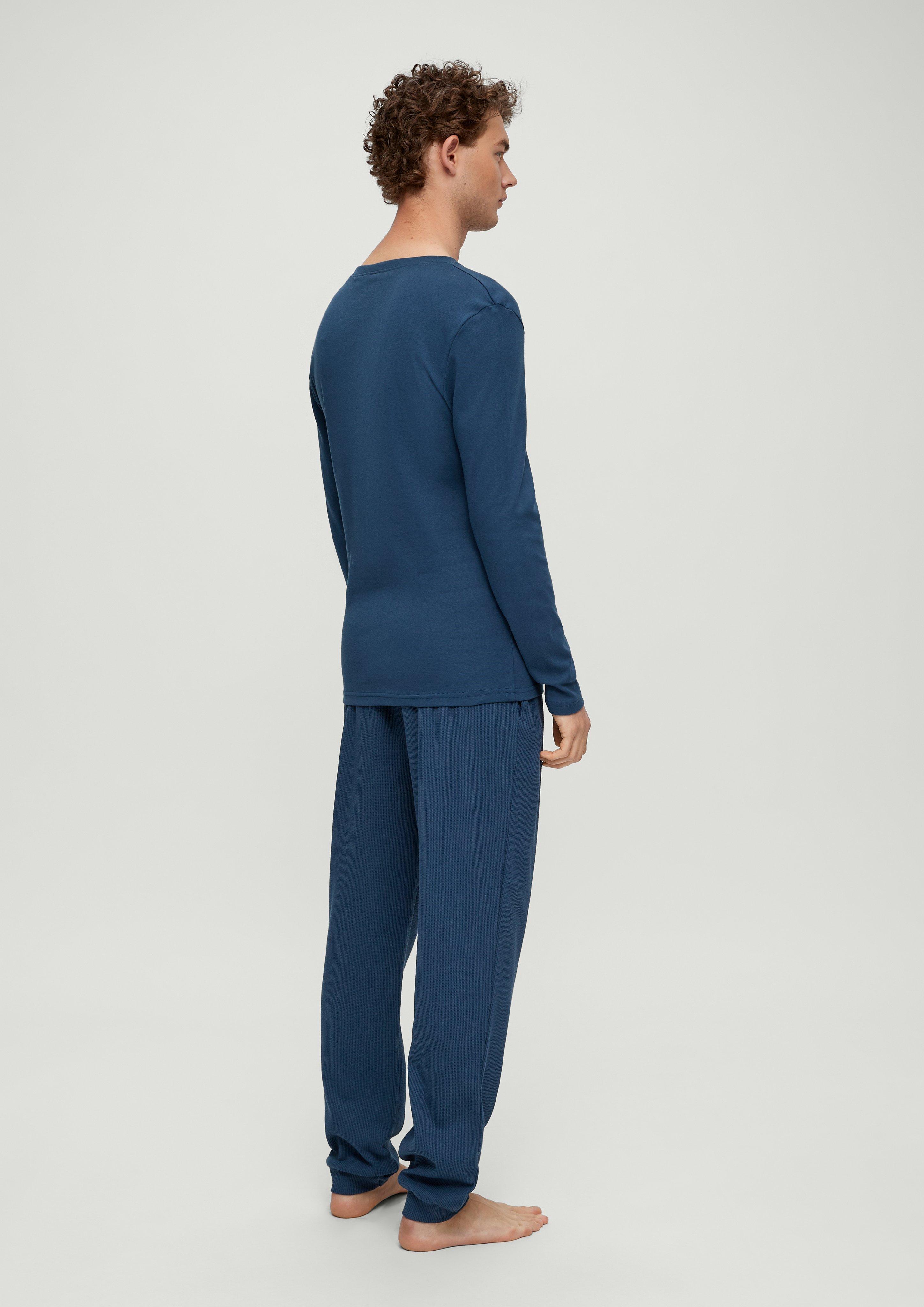 Pyjama-Shirt aus Baumwolle  6008415-5700