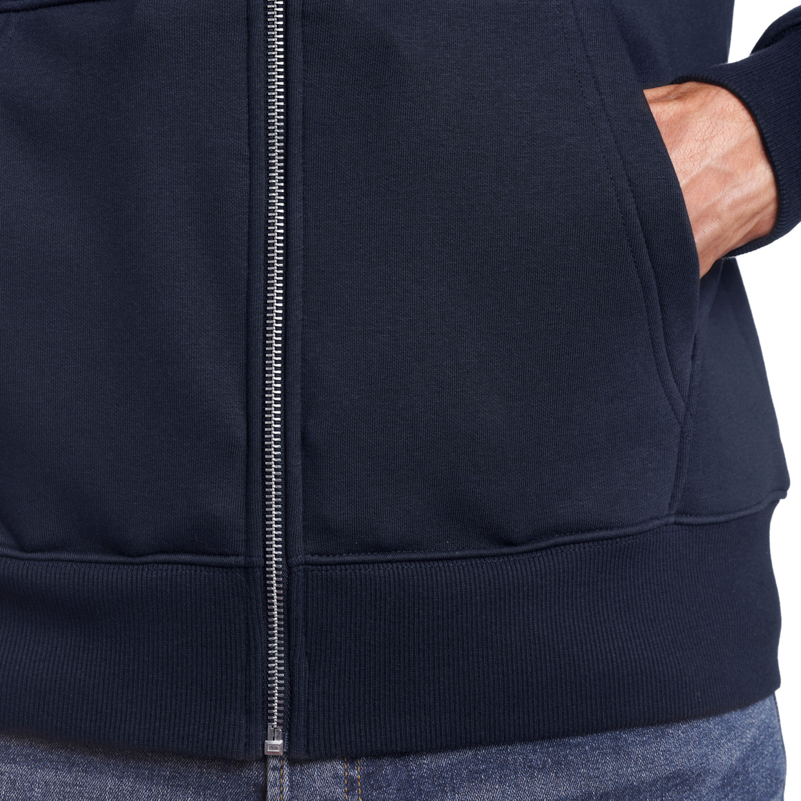 Herren Sweatjacke mit Stehkragen