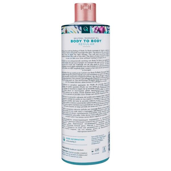 Exotiq Body to Body normál masszázsolaj 500ml
