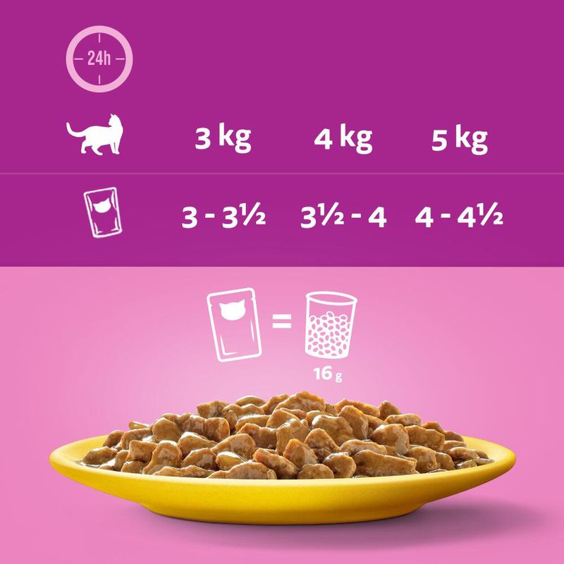 Jumbopack Whiskas 1+ Adult Frischebeutel 96 x 85 g