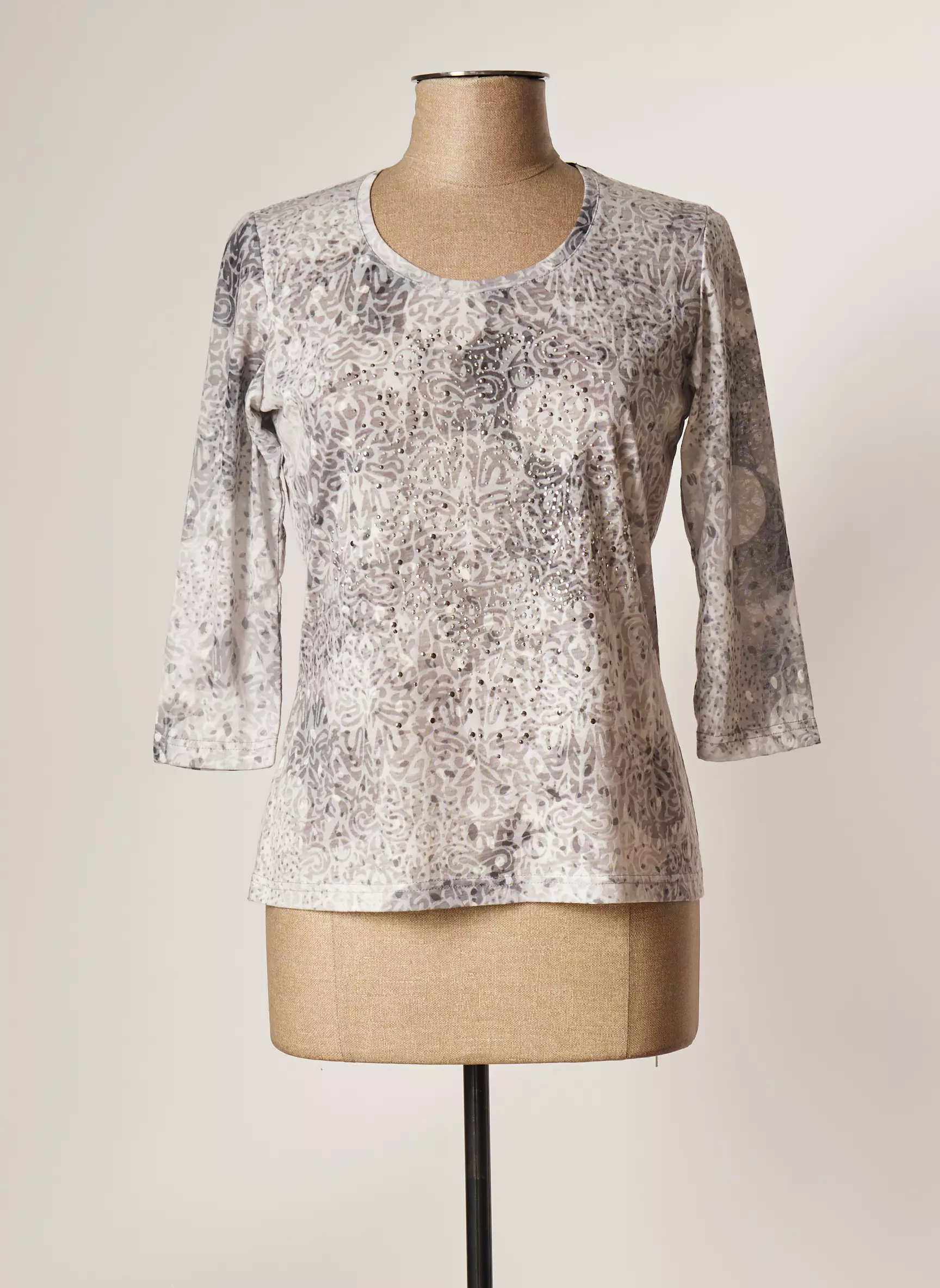 Frank Walder Tshirts Femme couleur gris