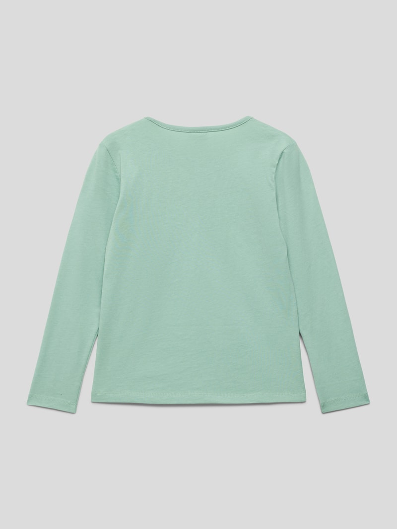 Longsleeve mit Motiv-Print in mint