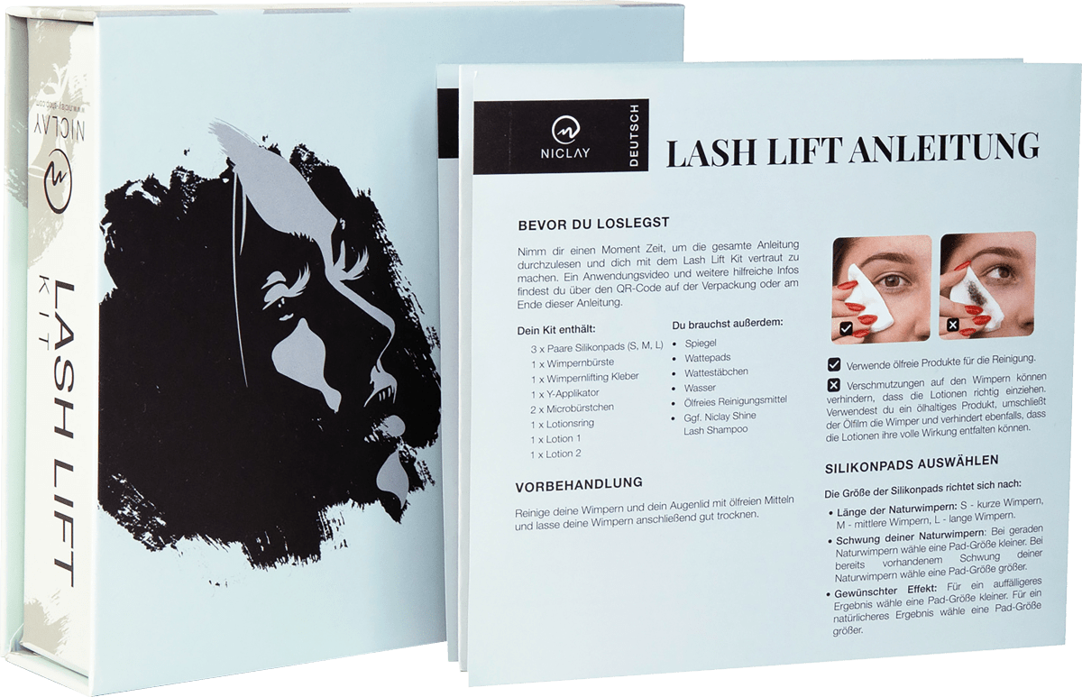 Wimpernlifting Set Lash Lift Home Kit, 1 St