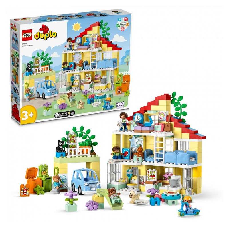 10994 La maison familiale 3-en-1, LEGO Duplo