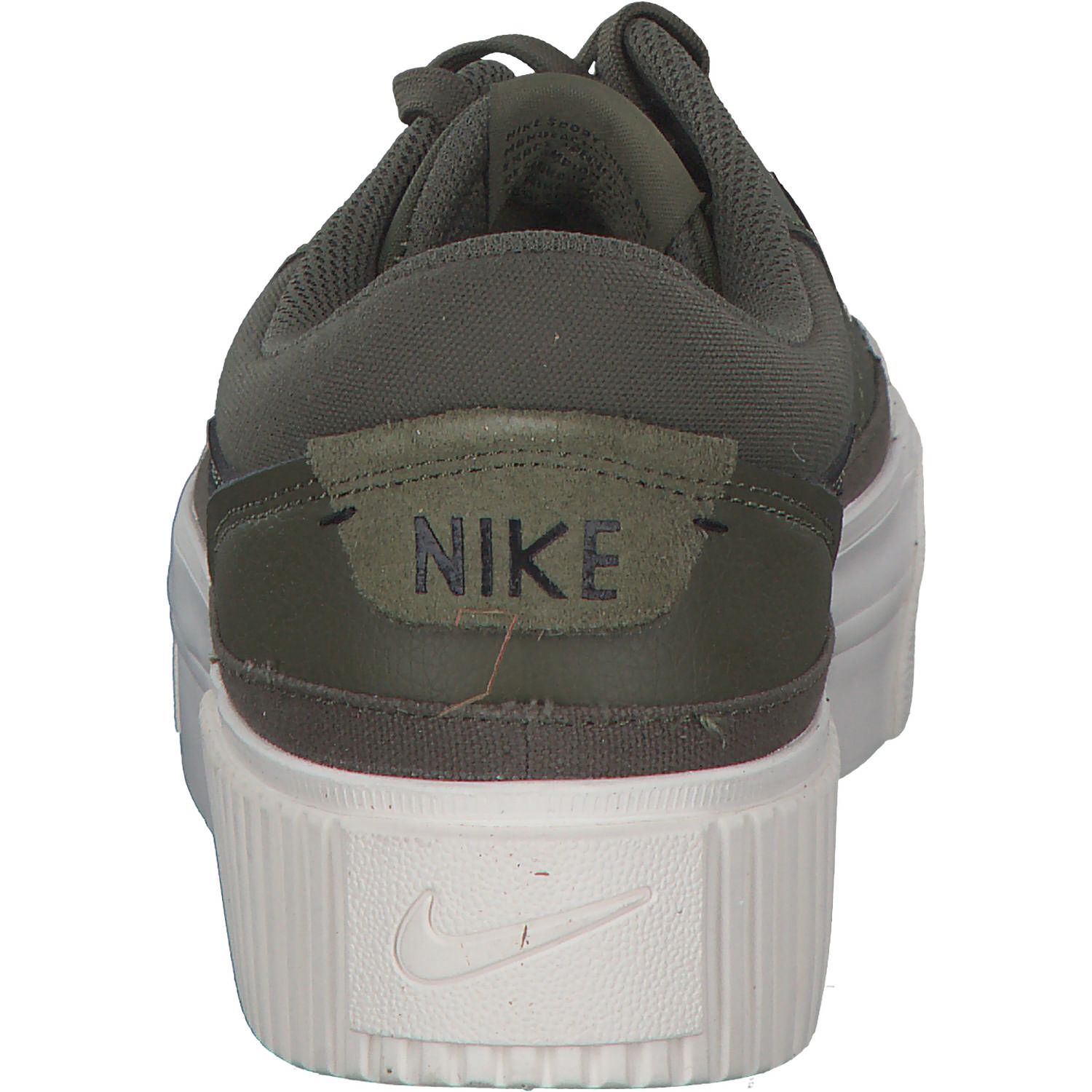 Nike Court Legacy Lift DM7590, Schnürschuhe, Damen, medium olive/black-sail-team o