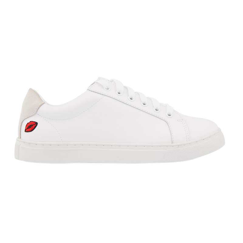 Baskets en cuir Simone legende blanc