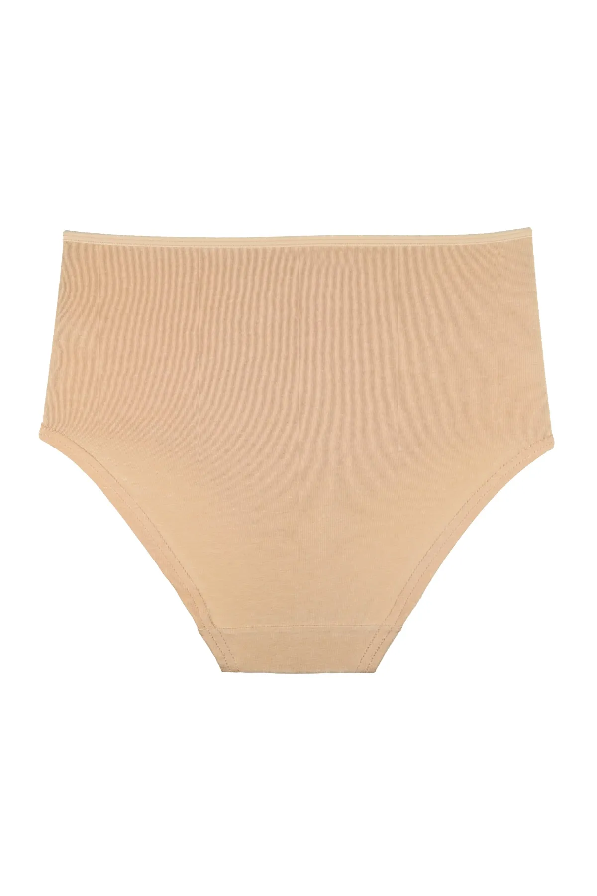 Sensu  Damen - Baumwollhöschen mit hoher Taille, 3er-Set, gemischt - Kts115