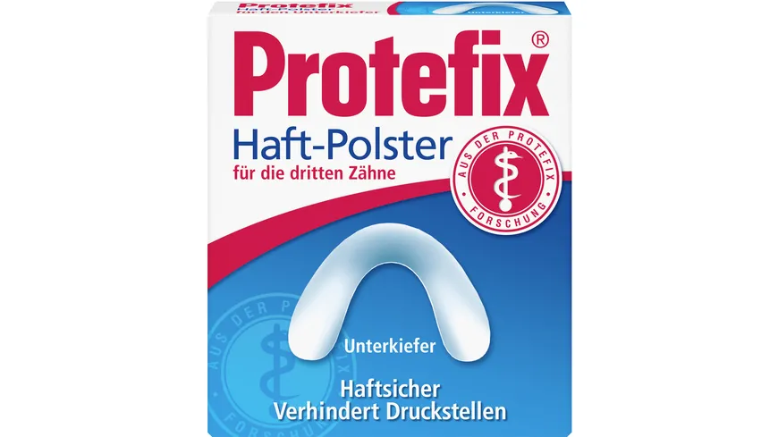 Protefix Haft-Polster für die dritten Zähne Unterkiefer