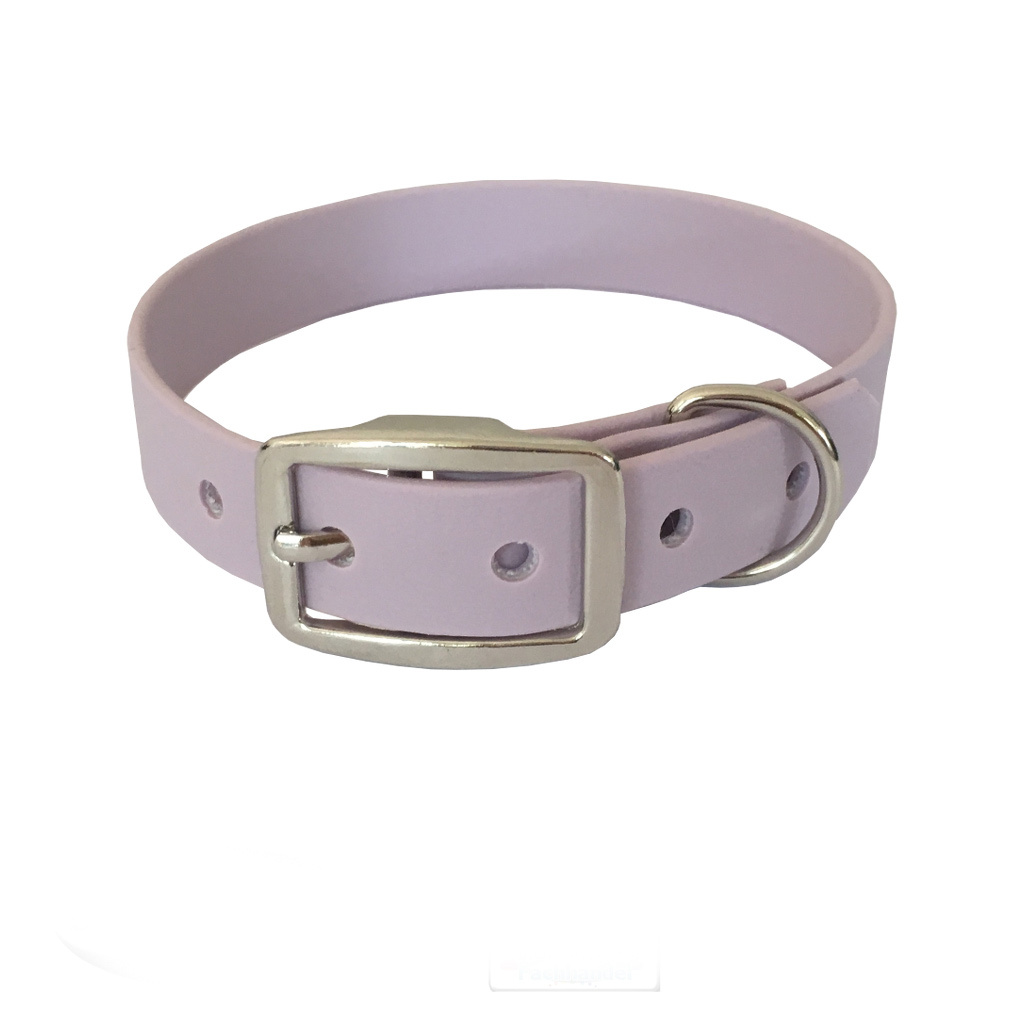 bio-leine Hundehalsbänder bio-leine 24-33cm HU Biothane Halsband creme/ pink 24 cm, 33 cm