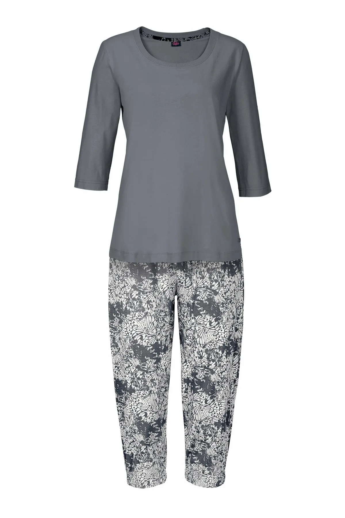 Buffalo  Pyjama set - Grau - Unifarben