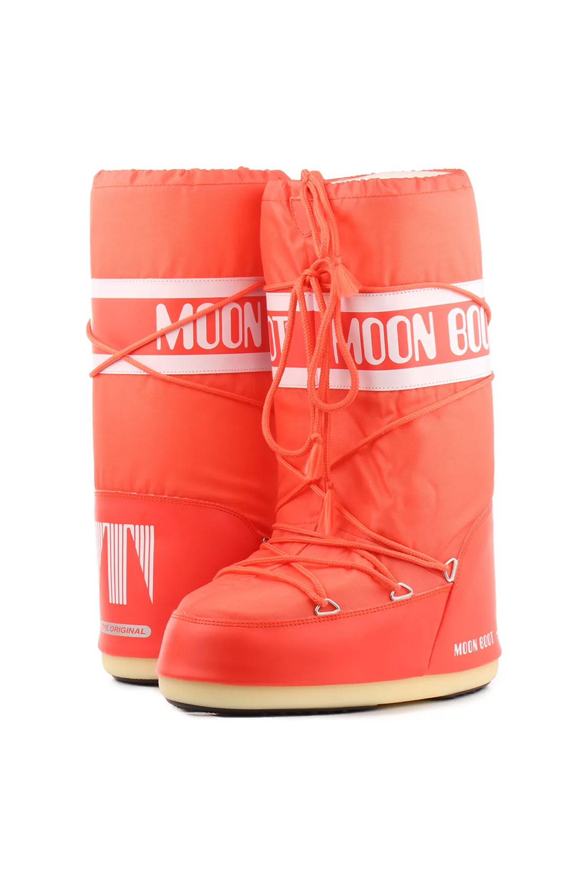 MOON BOOT  Stiefelette - Rot - Flacher Absatz