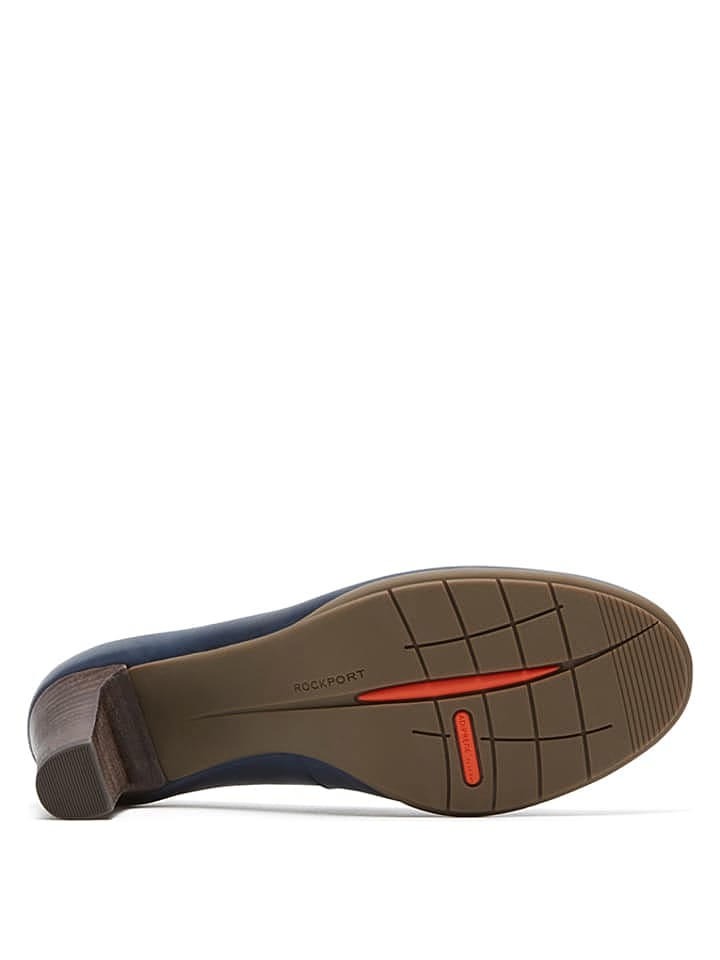 Rockport Leder-Pumps in Dunkelblau günstig kaufen 39
