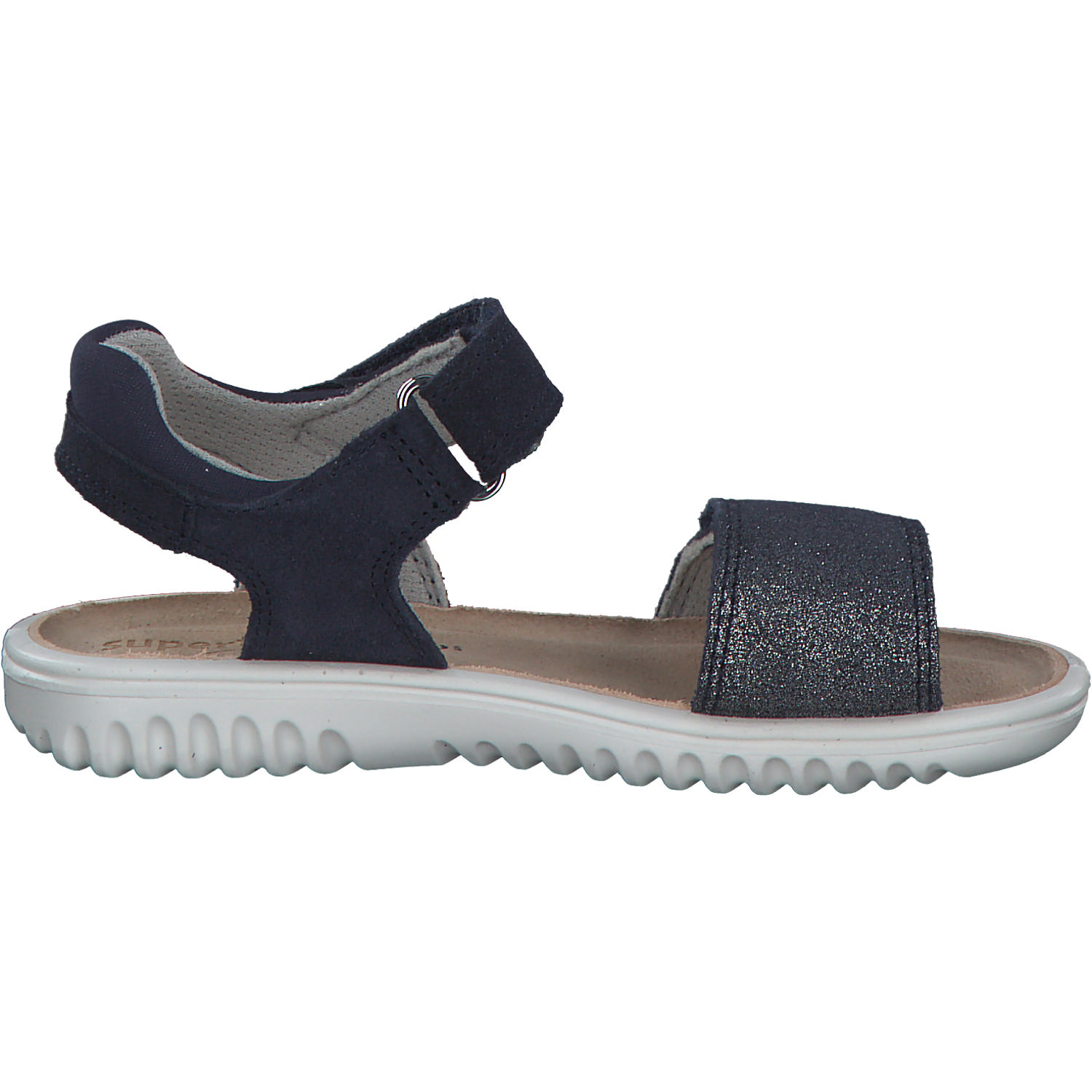 Superfit SPARKLE 09011, Sandaletten, Kinder, Schwarz